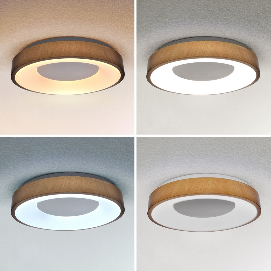 Brilagi - LED himmennettävä kattovalaisin DORIA LED/48W/230V 3000-6500K halkaisija 39 cm + kaukosäädin