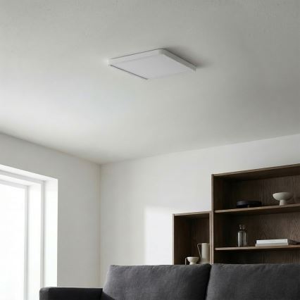 Brilagi - LED himmennettävä kattovalaisin ESTELA SQUARE LED/36W/230V 3000-6500K 31x31 cm valkoinen + kaukosäädin