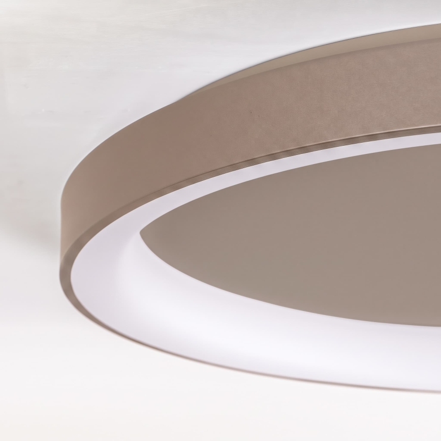 BRILAGI - LED Himmennettävä kattovalaisin FALCON II LED/108W/230V 3000-6500K pr. 80 cm beige + kaukosäädin