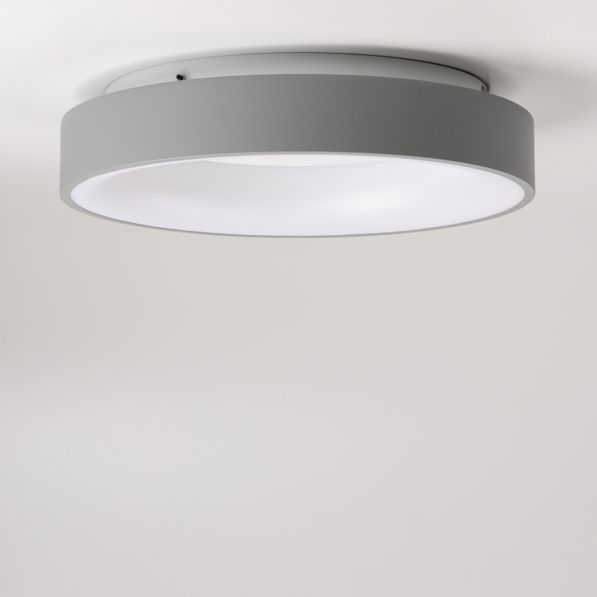 Brilagi - Himmennettävä LED-kattovalaisin FALCON LED/80W/230V 3000-6500K halkaisija 60 cm harmaa + kaukosäädin