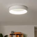 Brilagi - himmennettävä LED-kattovalaisin FALCON LED/80W/230V 3000-6500K Ø 60 cm valkoinen + kaukosäädin