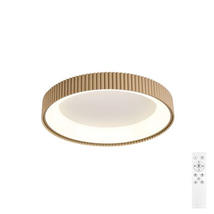Brilagi - LED-himennettävä kattovalaisin FALCON MODERN LED/30W/230V 3000-6500K halkaisija 40 cm beige + kaukosäädin