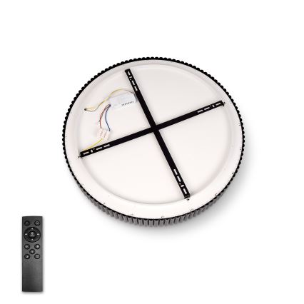 Brilagi - LED-himennettävä kattovalaisin FALCON MODERN LED/30W/230V 3000-6500K halkaisija 40 cm musta + kauko-ohjain