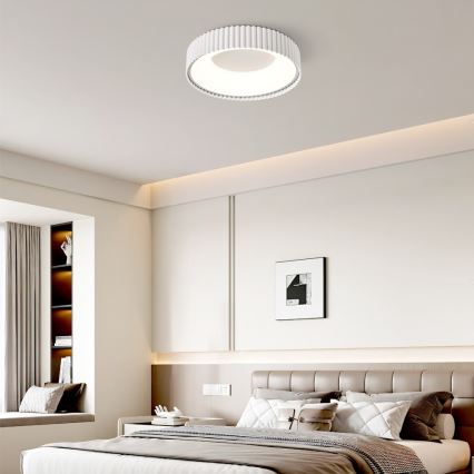 BRILAGI - Himennettävä LED-kattovalaisin FALCON MODERN LED/30W/230V 3000-6000K halkaisija 40 cm valkoinen + kaukosäädin