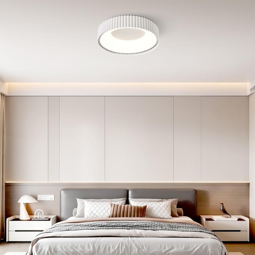 BRILAGI - Himennettävä LED-kattovalaisin FALCON MODERN LED/30W/230V 3000-6000K halkaisija 40 cm valkoinen + kaukosäädin