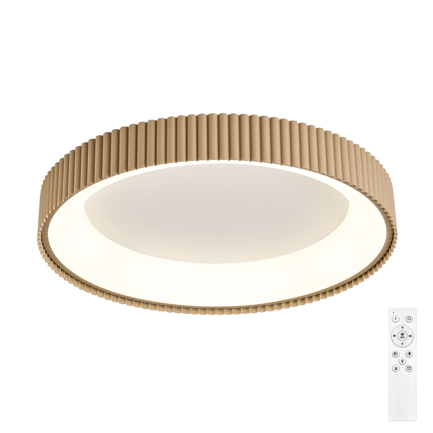 BRILAGI - LED-dimmattava kattovalaisin FALCON MODERN LED/54W/230V 3000-6500K 60 cm beigen sävyinen + kaukosäädin