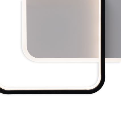 Brilagi - LED-himmennettävä kattovalaisin FLARE LED/43W/230V 3000-6000K 39,5x45 cm valkoinen/musta + kaukosäädin