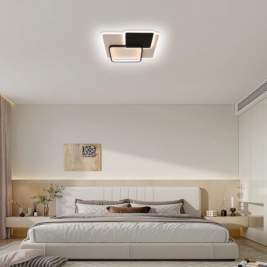 Brilagi - LED-himmennettävä kattovalaisin FLARE LED/64W/230V 45x45 cm 3000/4000/6000K + kaukosäädin