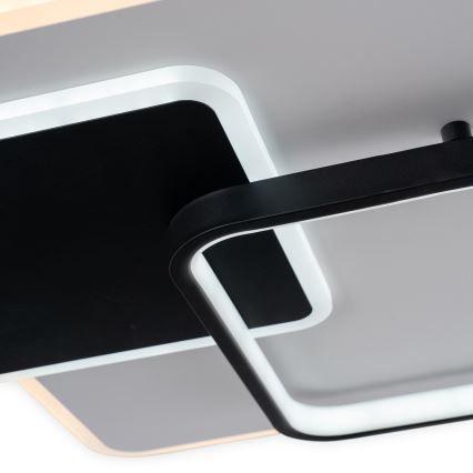 Brilagi - LED-himmennettävä kattovalaisin FLARE LED/64W/230V 45x45 cm 3000/4000/6000K + kaukosäädin