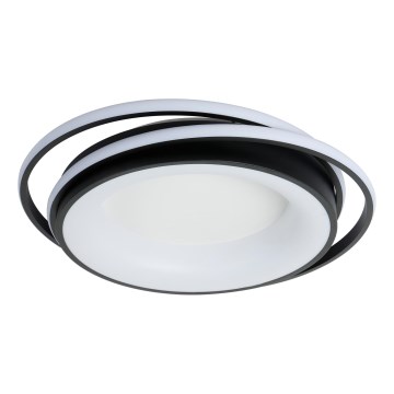 Brilagi - himmennettävä LED-kattovalaisin FLARE LED/84W/230V 3000-6000K 47x51 cm musta + kaukosäädin