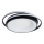 Brilagi - himmennettävä LED-kattovalaisin IRIS LED/84W/230V 3000-6000K 47x51 cm musta + kaukosäädin