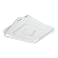 Brilagi - himmennettävä LED-kattovalaisin IRIS LED/98W/230V 3000-6000K 50x50 cm valkoinen + kaukosäädin