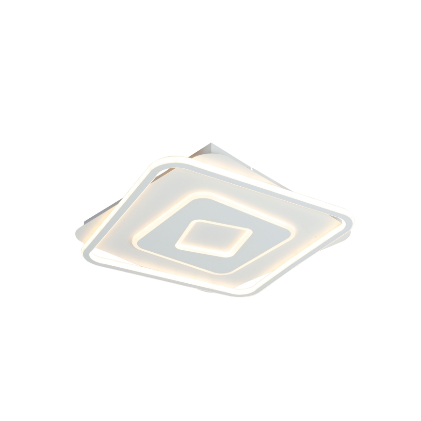 Brilagi - himmennettävä LED-kattovalaisin IRIS LED/98W/230V 3000-6000K 50x50 cm valkoinen + kaukosäädin
