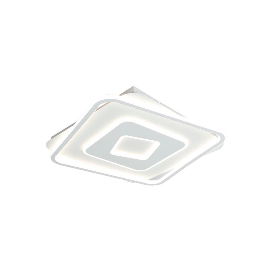Brilagi - himmennettävä LED-kattovalaisin IRIS LED/98W/230V 3000-6000K 50x50 cm valkoinen + kaukosäädin