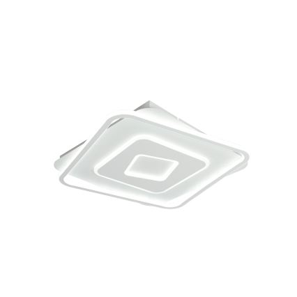Brilagi - himmennettävä LED-kattovalaisin IRIS LED/98W/230V 3000-6000K 50x50 cm valkoinen + kaukosäädin