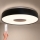 Brilagi - himmennettävä LED-kattovalaisin JAMIS LED/48W/230V 3000-6500K Ø 39 cm musta + kaukosäädin