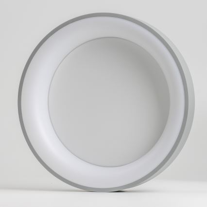 Brilagi - Himmennettävä kattovalaisin FALCON LED/40W/230V 3000-6500K, halkaisija 45 cm, harmaa + kaukosäädin