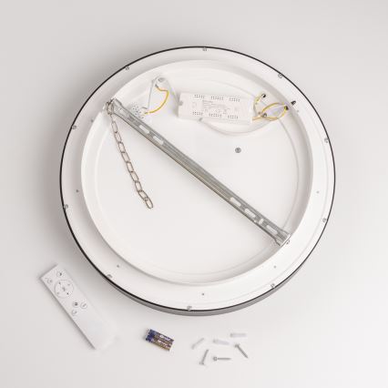 Brilagi - LED-himmennettävä kattovalaisin FALCON LED/40W/230V 3000-6500K halkaisija 45 cm musta + kaukosäädin