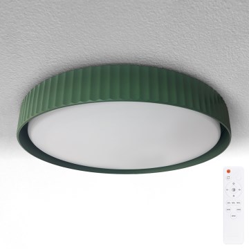 Brilagi - himmennettävä LED-kattovalaisin LUCIA LED/48W/230V 3000-6500K halkaisija 41 cm vihreä + kaukosäädin