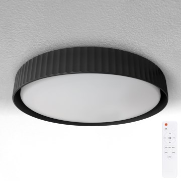 Brilagi - himmennettävä LED-kattovalaisin LUCIA LED/48W/230V 3000-6500K, Ø 41 cm, musta + kaukosäädin