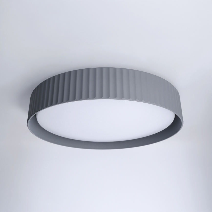 Brilagi - LUCIA himmennettävä LED-kattovalaisin, 48 W, 230 V, 3000–6500 K, Ø 41 cm, harmaa + kaukosäädin