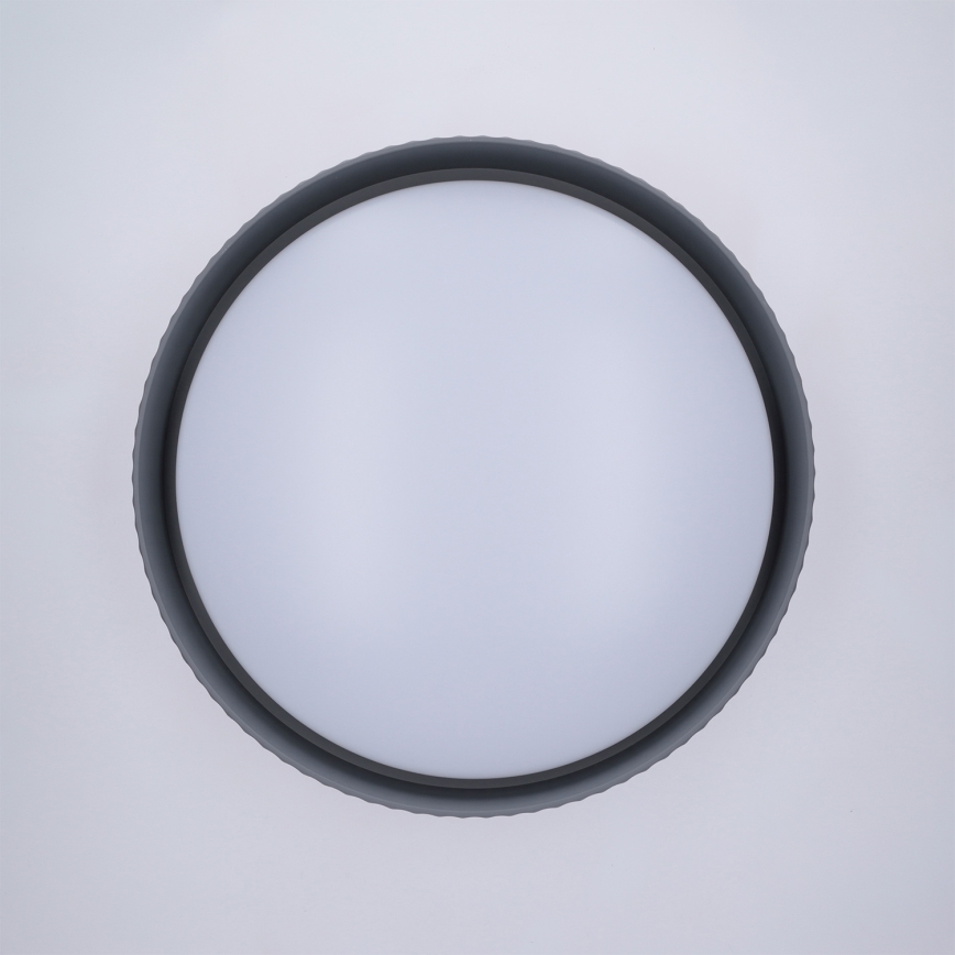 Brilagi - LUCIA himmennettävä LED-kattovalaisin, 48 W, 230 V, 3000–6500 K, Ø 41 cm, harmaa + kaukosäädin