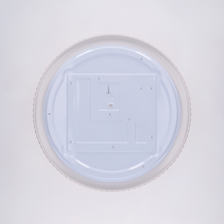 Brilagi - Himennettävä LED-kattovalaisin LUCIA, 48 W, 230 V, 3000–6500 K, Ø 41 cm, ruskeanharmaa (taupe) + kaukosäädin