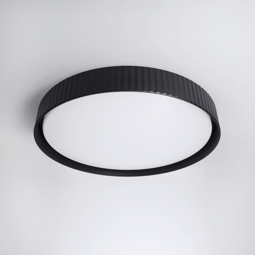 Brilagi - LUCIA himmennettävä LED-kattovalaisin LED/60W/230V 3000-6500K, halkaisija 59 cm, musta + kaukosäädin