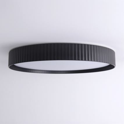 Brilagi - LUCIA himmennettävä LED-kattovalaisin LED/60W/230V 3000-6500K, halkaisija 59 cm, musta + kaukosäädin