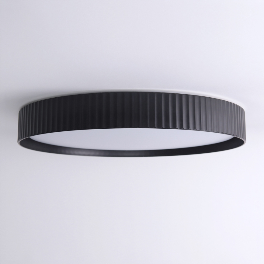 Brilagi - LUCIA himmennettävä LED-kattovalaisin LED/60W/230V 3000-6500K, halkaisija 59 cm, musta + kaukosäädin