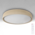 Brilagi - himmennettävä LED-kattovalaisin LUCIA LED/60W/230V 3000–6500K halkaisija 59 cm beige + kaukosäädin