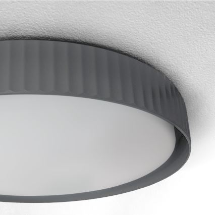 Brilagi - LED-himmennettävä kattovalaisin LUCIA LED/60W/230V 3000-6500K Ø 59 cm harmaa + kaukosäädin