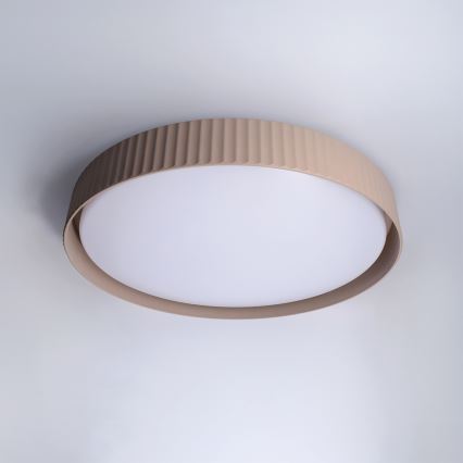 Brilagi - LED himmennettävä kattovalaisin LUCIA LED/60W/230V 3000-6500K halkaisija 59 cm taupe + kaukosäädin