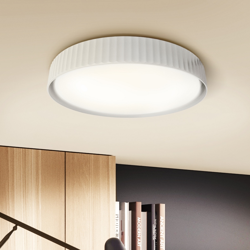 Brilagi - Himennettävä LED-kattovalaisin LUCIA LED/60W/230V 3000-6500K halkaisija 59 cm valkoinen + kaukosäädin