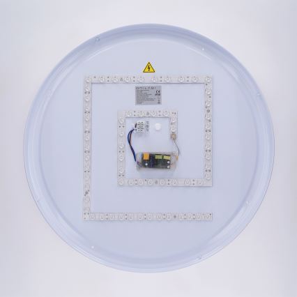 Brilagi - Himennettävä LED-kattovalaisin LUCIA LED/60W/230V 3000-6500K halkaisija 59 cm valkoinen + kaukosäädin