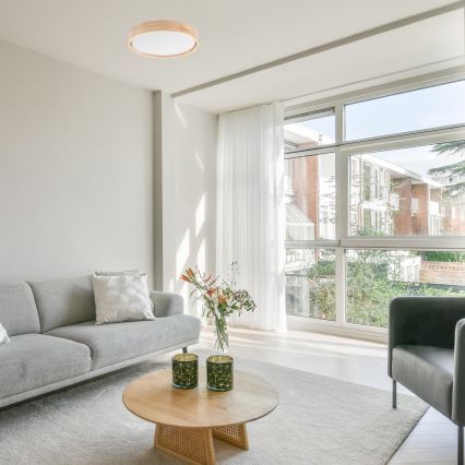 Brilagi - Himmennettävä MANAROLA LED -kattovalaisin 24W/230V, halkaisija 42 cm, 3000-6500K + kaukosäädin