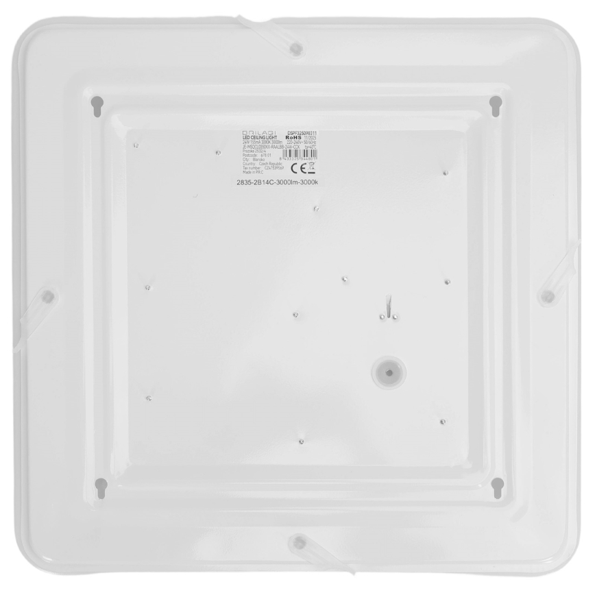 Brilagi - MILKY WAY himmennettävä LED-kattovalaisin LED/24W/230V 3000-6500K 37x37 cm + kaukosäädin