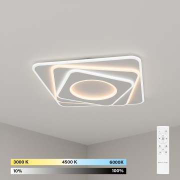 Brilagi - Himmennettävä LED-kattovalaisin MODERN LED/100W/230V 3000-6000K 48x48 cm + kaukosäädin