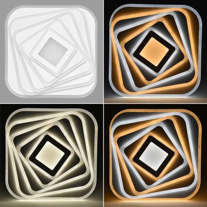 Brilagi - Himmennettävä LED-kattovalaisin MODERN LED/210W/230V 2700-6500K 55x55 cm + kauko-ohjaus