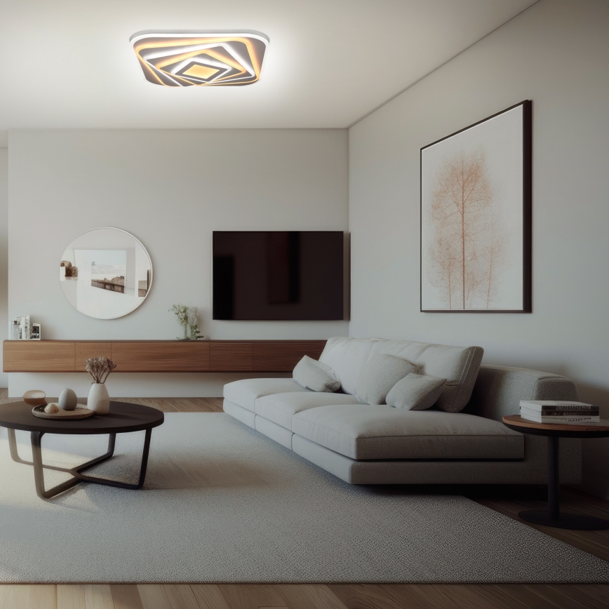 Brilagi - Himmennettävä LED-kattovalaisin MODERN LED/210W/230V 2700-6500K 55x55 cm + kauko-ohjaus