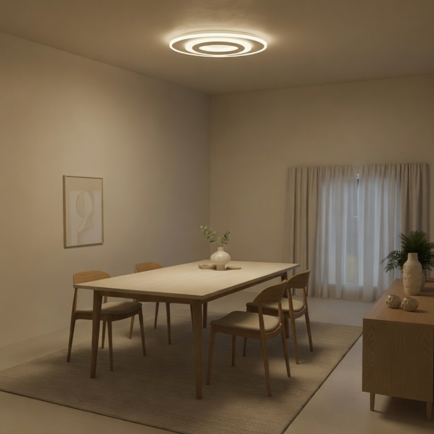 BRILAGI - LED Himmennettävä kattovalaisin MODERN LED/45W/230V 3000-6000K 20x40 cm + kaukosäädin
