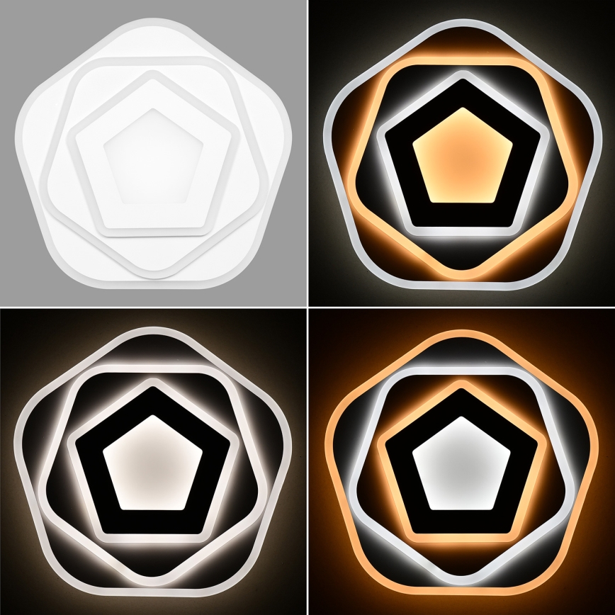 Brilagi - LED himmennettävä kattovalaisin MODERN LED/64W/230V 2700-6500K Ø 40 cm + kaukosäädin