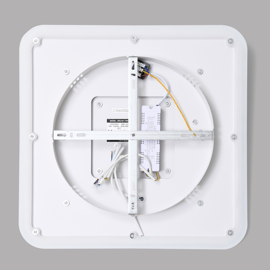 Brilagi - LED himmennettävä kattovalaisin MODERN LED/72W/230V 2700-6500K 46,6x46,6 cm + kaukosäädin