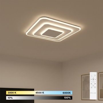 Brilagi - himmennettävä LED-kattovalaisin MODERN LED/72W/230V 3000-6000K 46,6x46,6 cm + kaukosäädin
