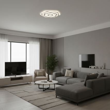 Brilagi - Himmennettävä LED-kattovalaisin MODERN LED/85W/230V 3000-6000K Ø 53 cm + kaukosäädin