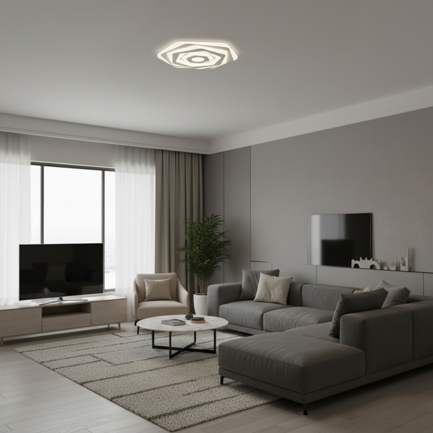 Brilagi - Himmennettävä LED-kattovalaisin MODERN LED/85W/230V 3000-6000K Ø 53 cm + kaukosäädin