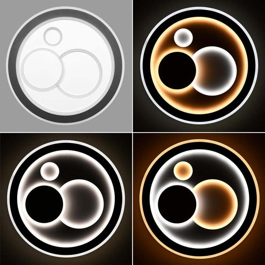 Brilagi - Himmennettävä LED-kattovalaisin MODERN LED/89W/230V 2700-6500K halkaisija 47 cm + kauko-ohjaus