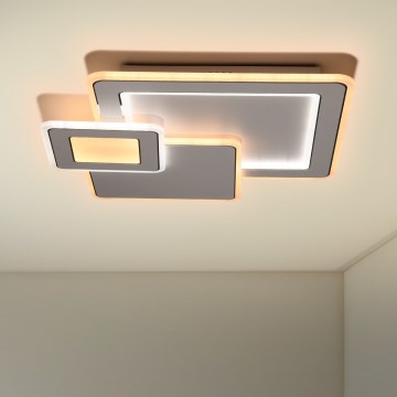 Brilagi - Himmennettävä LED-kattovalaisin MODERN LED/93W/230V 2700-6500K 48,5x48,5 cm + kauko-ohjaus