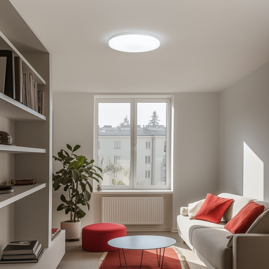 Brilagi - himmennettävä LED-kattovalaisin OPAL LED/24W/230V 3000/4000/6500K + kaukosäädin