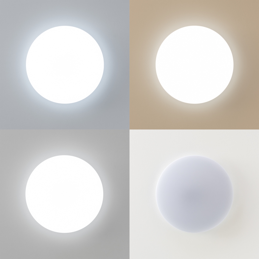 Brilagi - himmennettävä LED-kattovalaisin OPAL LED/24W/230V 3000/4000/6500K + kaukosäädin